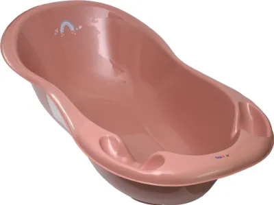 Obrázok produktu pre TEGA BABY Vanička veľká, Meteo, 102cm s výpustom, ružová
