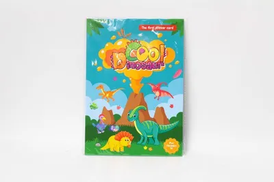 Zdjęcie produktu dla Ksišżeczka z naklejk.Dinozaury 22717
