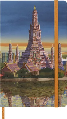 Produktbild von Moleskine I AM the city Bangkok Notizbuch limitierte Ausgabe, L/A5, liniert, fester Einband
