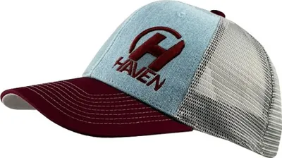 Produktbild von HAVEN Fahrradmütze - TRUCKER - Grau/Rot L-XL