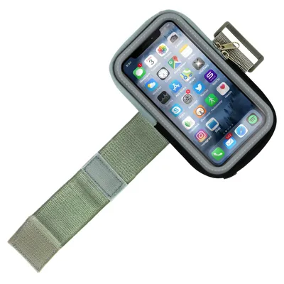 Produktbild von Avizar, Sportarmband-Hülle mit Sichtfenster für 6.1'' Smartphones, Schwarz
