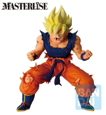 Produktbild von Super-Saiyajin-Son-Goku-Figur, 19 cm, Dragon Ball Z-Sammlerstück