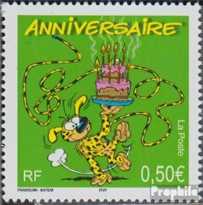 Produktbild von Briefmarken Frankreich 2003 Mi 3708I y (kompl.Ausg.) postfrisch Grußmarke