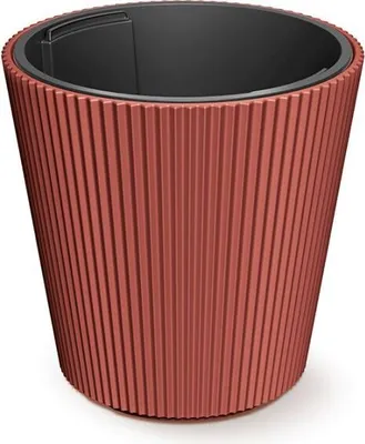 Image de Prosperplast s.r.o. Pot de fleurs avec insert MILLY cuivre 39 cm