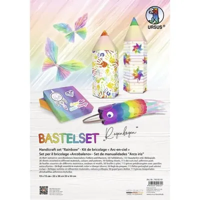 Produktbild von Ursus BASTELSET "REGENBOGEN" - 189 TEILE