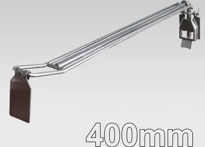 Produktbild von Schwerlastklapphaken mit Metallfahne 400mm 50 Stück