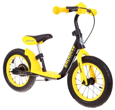 Immagine prodotto di SporTrike Balancer balance bike per bambini Giallo La prima bici per imparare ad andare in bicicletta