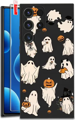 Productafbeelding van Hoesje voor Samsung Galaxy S25 Ultra, diverse designs | Siliconen mat hoesje + beschermend glas 9H