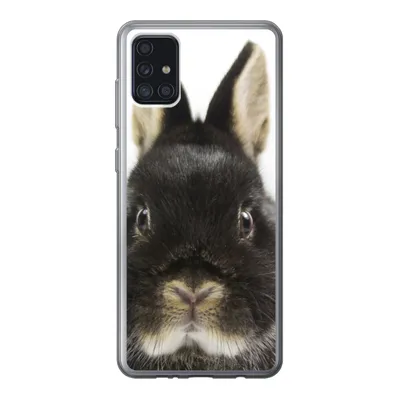 Produktbild von MuchoWow® Handyhülle Schutzhülle Hülle für Samsung Galaxy A52 5G Kaninchen - Haustiere - Fell Silikon Softcase Handy Hülle - Umschlag
