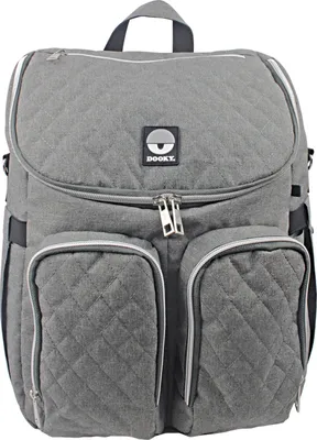 Produktbild von Dooky Wickelrucksack 2 in 1 Grey Melange