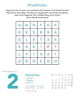 Produktbild von DUMONT - Stefan Heine Gehirnjogging 2025 Tagesabreißkalender, 11,8x15,9cm, Rätselkalender mit kniffligen Rätseln, Aufsteller und perforierten Seiten
