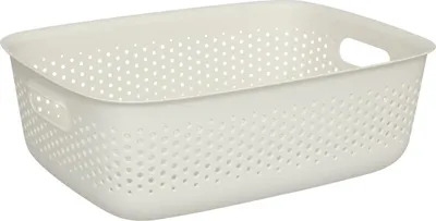 Produktbild von Korb "tila" 10l creme aus plastik - 5 five simply smart