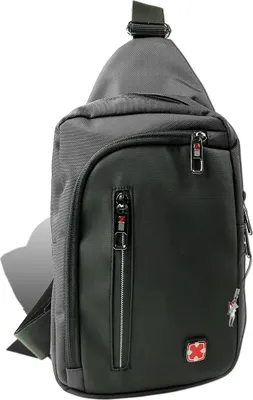 Produktbild von Travel N Meet Umhängetasche Sling Bag grau schwarz Herren D2ORD4227K