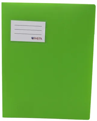 Produktbild von Rheita Schnellhefter PP mit Beschriftungstasche, für A4 4006335538658