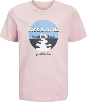 Produktbild von Jack & Jones Wave Kurzarm-t-shirt Rosa 16 Years Jungen Rosa 16 Years