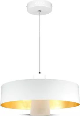 Obrázek produktu pro LED závěsné svítidlo VT-766, bílé, 7 W, neutrální bílá, 400 lm, kov, rozměry: 120 × 34 × 34 cm, IP20, V-TAC