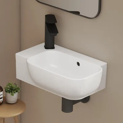 Immagine prodotto di Lavabo EMKE, 40 x 25 x 14 cm, bianco, rettangolare