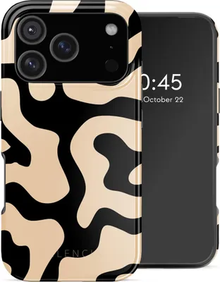 Zdjęcie produktu dla Selencia Vivid Backcover z MagSafe dla Apple iPhone 17 Pro - Art Wave Black