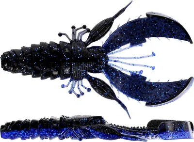 Produktbild von Westin CreCraw 10cm 12g Creaturebait - 4 Gummikrebse, Farbe:Black/Blue