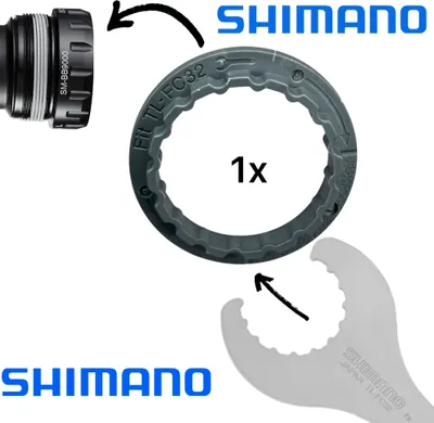 Produktbild von Shimano Montage-Werkzeug Adapter TL-FC24 für Innenlager SM-BB9000/BB93