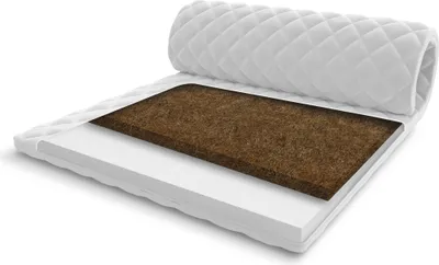 Produktbild von Topper 180x200 cm Matratzenauflage mit Kokos Kaltschaum Höhe ca. 7 cm H5 mit waschbarem Premium Bezug