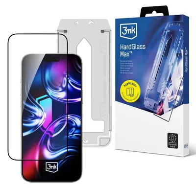Obrázok produktu pre 3mk - HardGlass Max ochranné sklo na displej pre Samsung Galaxy S24 / Samsung Galaxy S25 – čierne