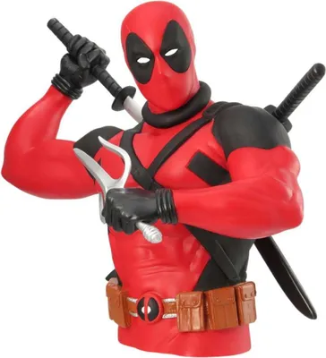 Zdjęcie produktu dla MONOGRAM MARVEL COMICS DEADPOOL BUST COIN BANK SALVADANIO NOWOŚĆ! Monogram