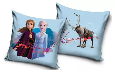Productafbeelding van Disney Frozen, de Eiskoningin, kussensloop. Afmetingen: ongeveer 40 x 40 cm