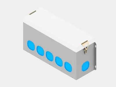 Imagen del producto de Distribuidor Kermi x-well, aproximadamente para 17 salidas