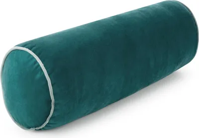 Image de Coussin décoratif GAJA 5 turquoise foncé 45X15 Coussin pour le cou PIP