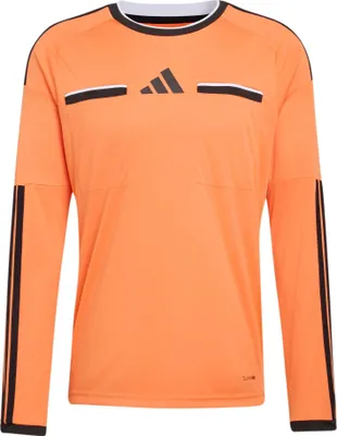 Immagine prodotto di Maglia a maniche lunghe da arbitro Adidas, modello 26, colore arancione/nero