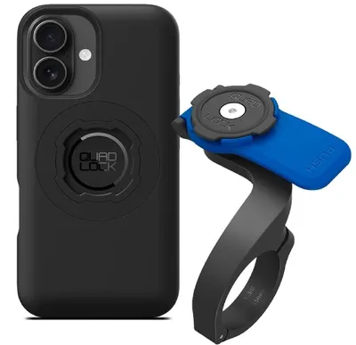 Produktbild von QUAD LOCK MAG Case Fahrrad Handy Hülle + Front Mount für iPhone 16