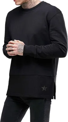Produktbild von Diesel S-Melon Felpa Herren Sweatshirt Schwarz