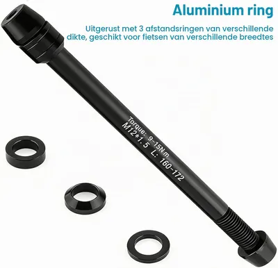 Imagen del producto de Soporte para bicicleta Steeka - M12 x 1,5/1,75 - Aluminio