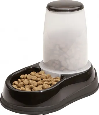 Produktbild von Maelson Feedo Futterspender weiß/schwarz 0,6 kg