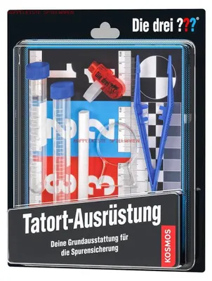 Produktbild von Kosmos 631789 - Die Drei ??? Fragezeichen - Tatort Ausrüstung Spurensicherung