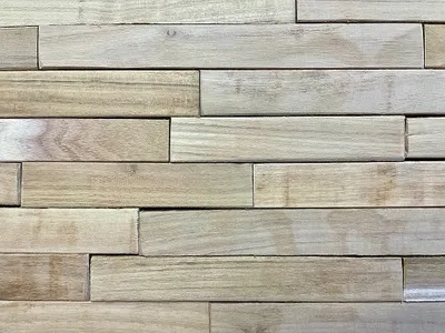 Produktbild von Echtholz Wandverkleidung 60 x 30 cm Akazie -Wand paneelle aus rustikalen Naturholz