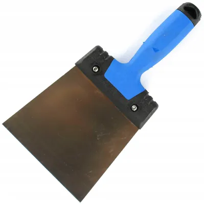 Produktbild von Kubala Stainless steel spatula width 120, 2 component plastic handle G-7
