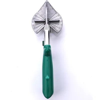 Image de Ciseaux d'angle Réglable de 45 à 135 degrés Verrouillage de sécurité Ciseaux à découper Outils Vert