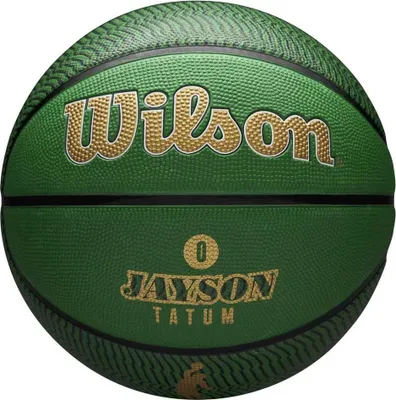 Produktbild von Wilson Nba Player Icon Outdoor Jayson Tatum Basketballball Grün 7 Grün 7