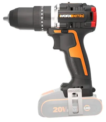 Image de Perceuse-visseuse à percussion sans fil Worx Nitro sans balais WX355.9, sans batterie ni chargeur