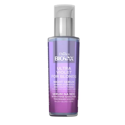 Zdjęcie produktu dla Biovax Ultra Violet Serum Do Włosów Blond 100 Ml