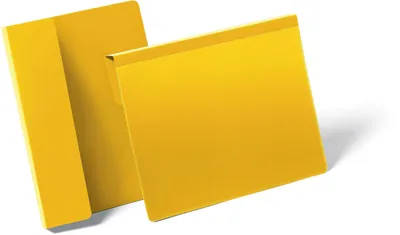 Image de DURABLE Pochettes à suspendre A5 paysage, 50 pc, Jaune, 172204