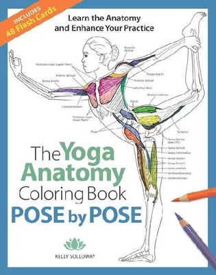 Produktbild von The Yoga Anatomy Coloring Book: Pose by Pose