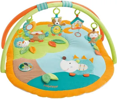Produktbild von 3-D-Activity-Decke Forest – Spielbogen mit 5 abnehmbaren Spielzeugen