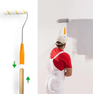 Produktbild von Famanu Farbroller 10 cm - Set mit 20 Stück - Für Wände und Decken