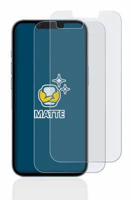 Produktbild von 2x BROTECT Schutzfolie für Apple iPhone 13 Pro Displayschutz Displayschutzfolie Folie Matt Entspiegelungsfolie