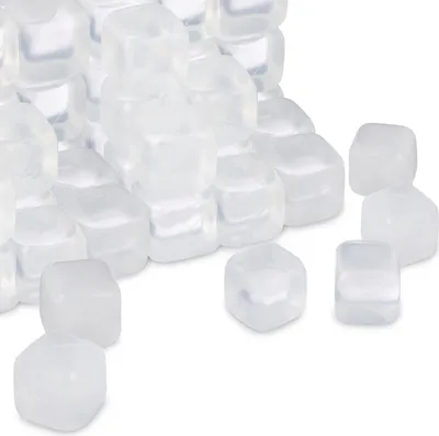Immagine prodotto di Cubetti di ghiaccio riutilizzabili Relaxdays, 24 pezzi, cubetti di ghiaccio XXL in plastica a lunga durata, cubetti di ghiaccio per bevande, trasparenti
