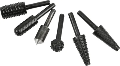 Produktbild von Präzisionsfräser Set Für Metall Und Holz, 6 Mm - 6-Teiliges Hss Schnellarbeitsstahl Set Für Schleifen, Formgebung Und Kantenbearbeitung