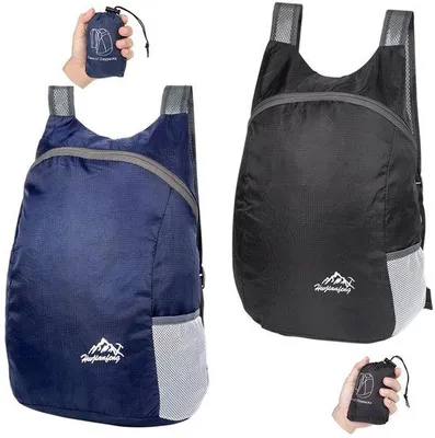 Obrázek produktu pro Ultralehký skládací batoh, voděodolný, pro outdoorové aktivity, kempování a turistiku